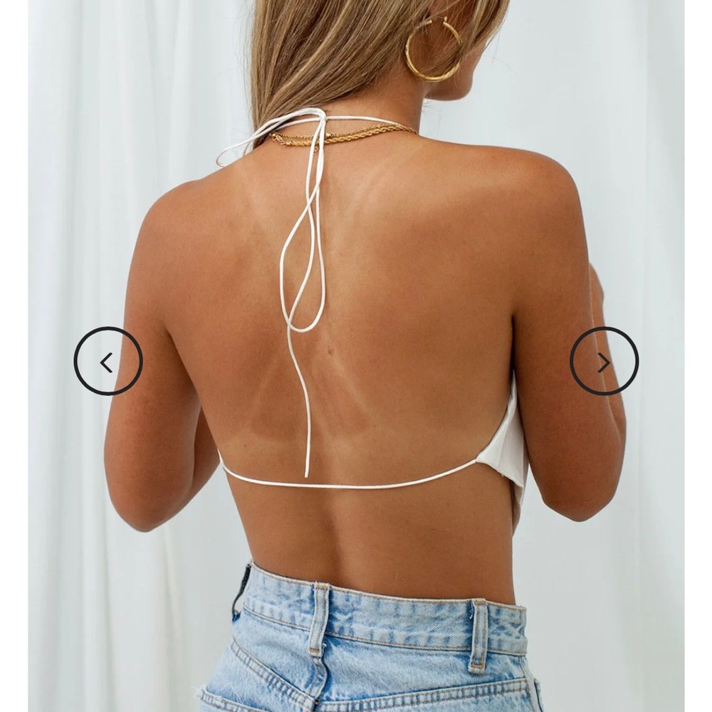 Backless Halter Top - image 6
